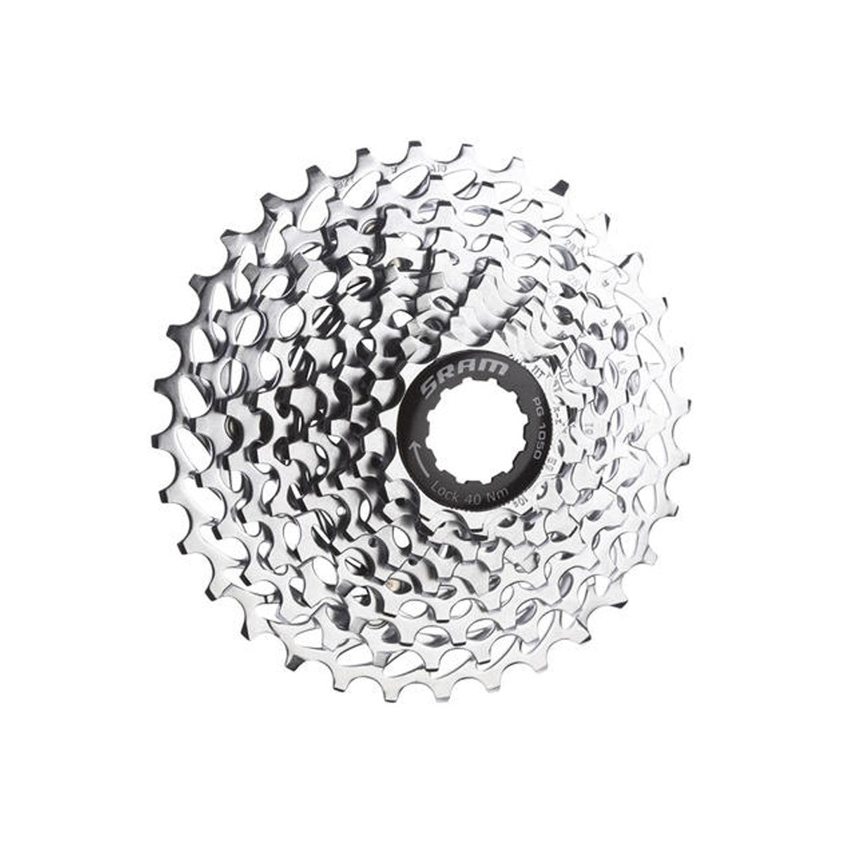 SRAM PG-1050 10 Speed Cassette 11-32T Silver Steel MPN 00.2418.034.003