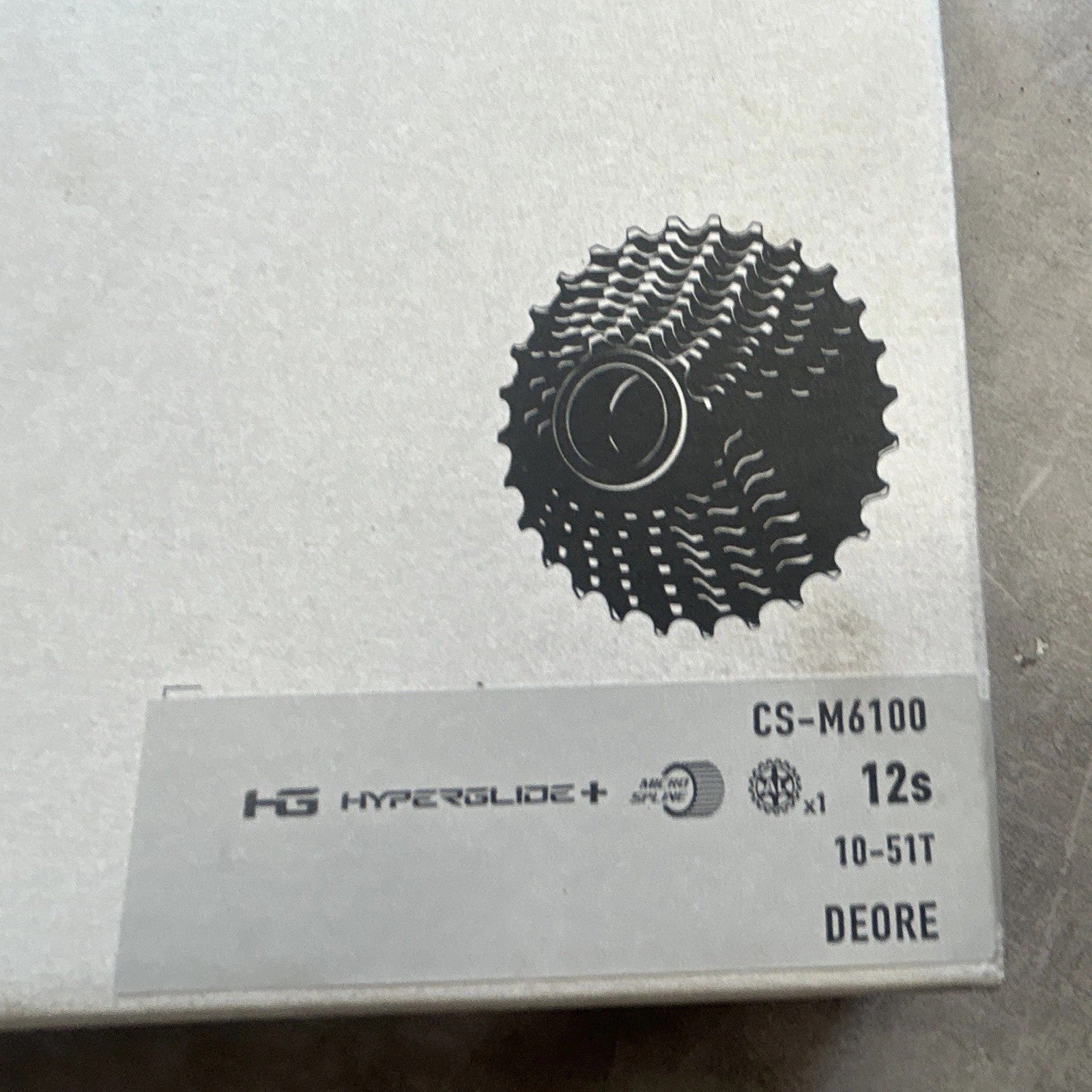 New Shimano Deore CS-M6100, 12 Speed, 10-51 Cassette. RRP £100