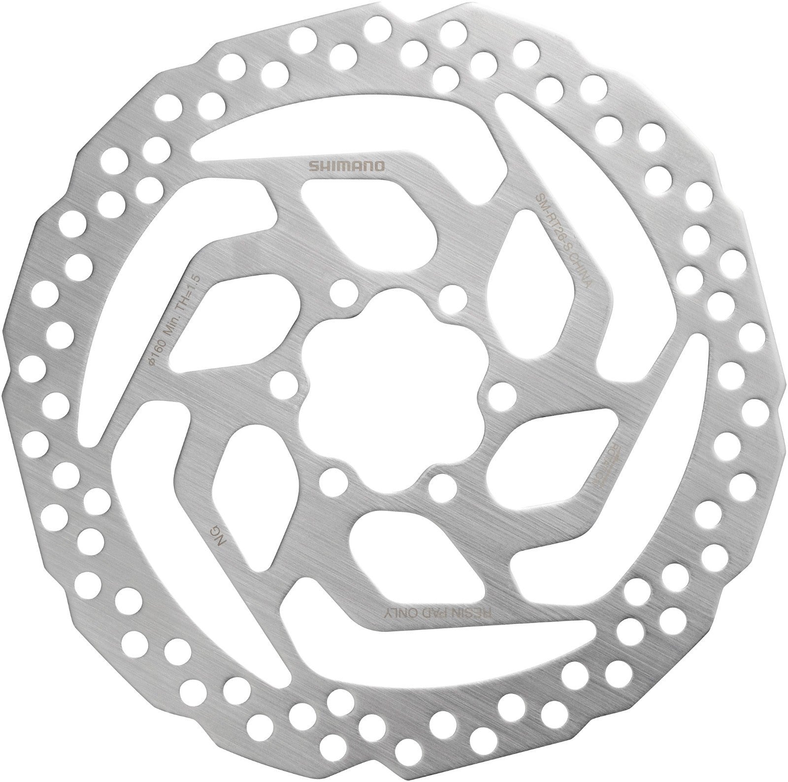 Shimano SM-RT26 Disc Brake Rotor Brake Rotors 180mm (SMRT26-M SPL / ESMRT26MP)