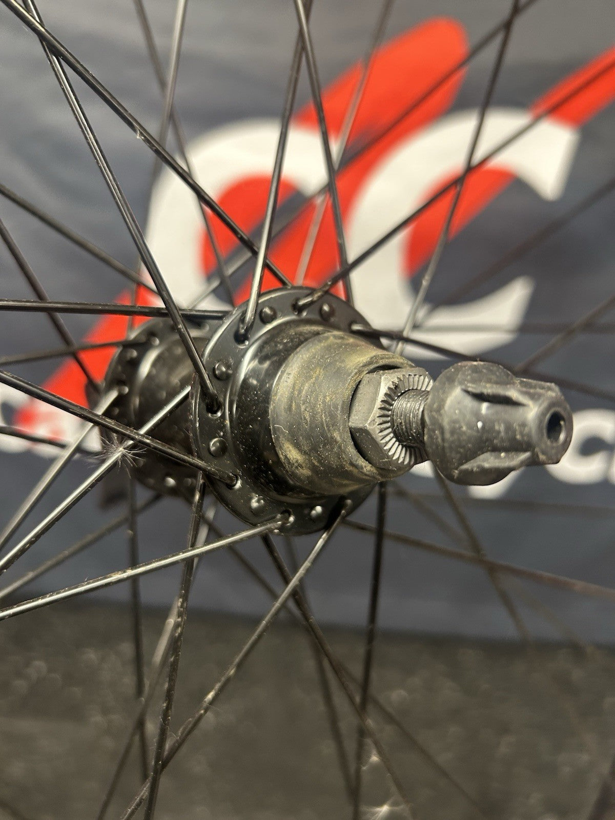 Raleigh 26 Inch Rear Wheel Screw On Rim Brake Quick Release