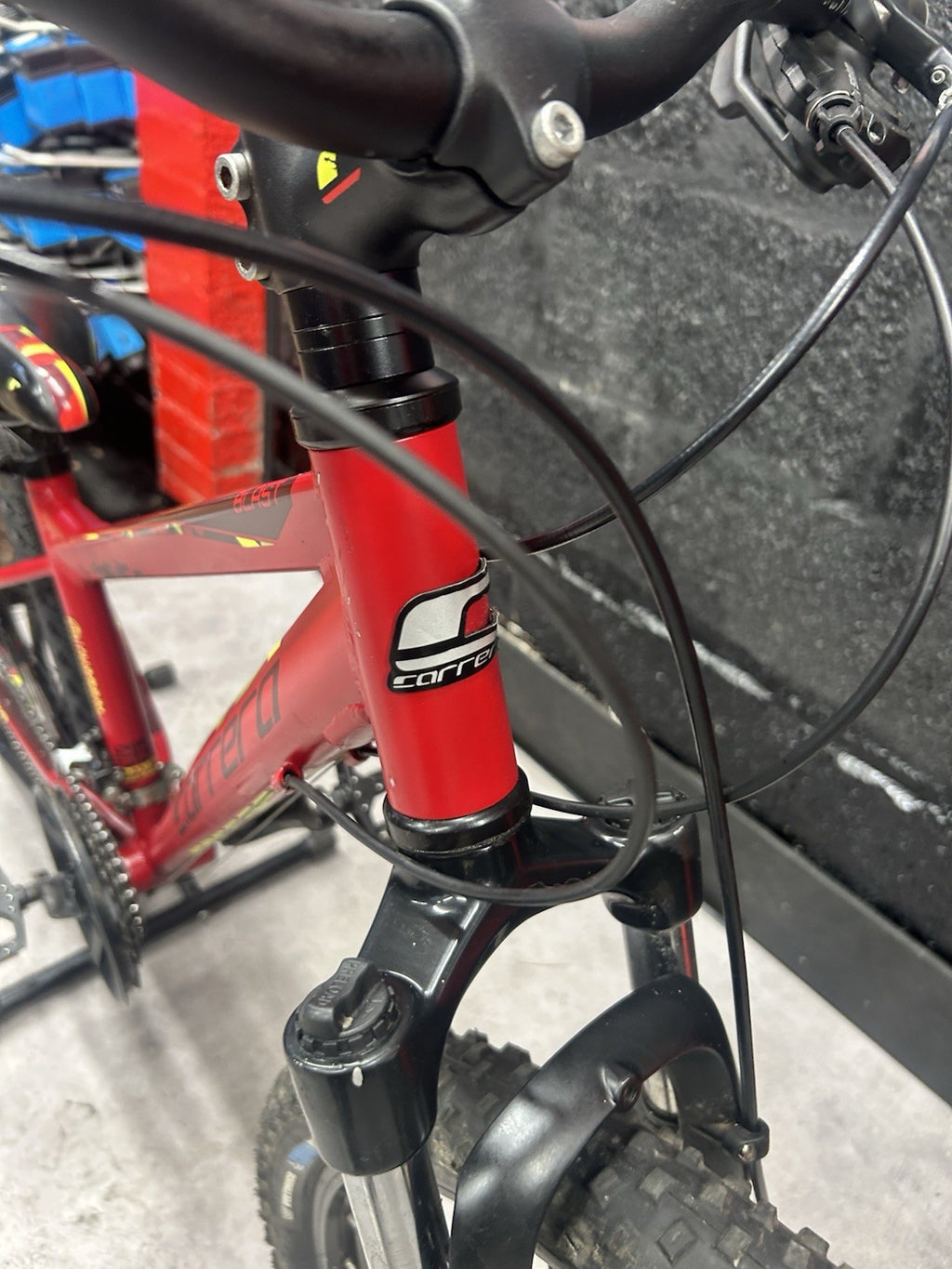Carrera Blast Junior Mountain Bike 24” Wheel Suitable For Ages 8-12 Approx  Red