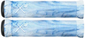 Demolition BMX Bike Handlebar Grips Pair Blue/White Swirl (2 Items)
