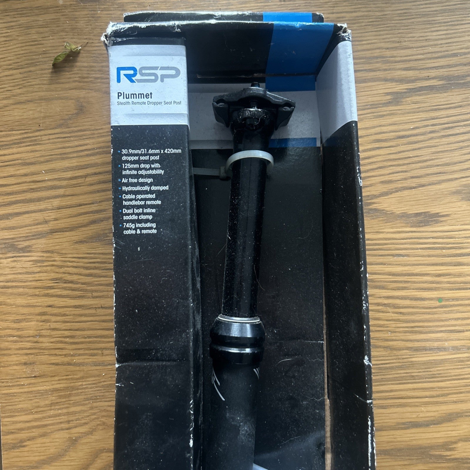 Bicycle Dropper Post RSP Plummet stealth remote Dropper Post  31.6mm 125mm Drop