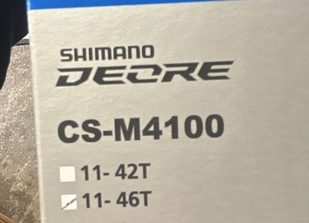 Shimano CS-M4100 Deore 10 Speed Cassette 11-46 Teeth for 10x2 Setup XC MTB