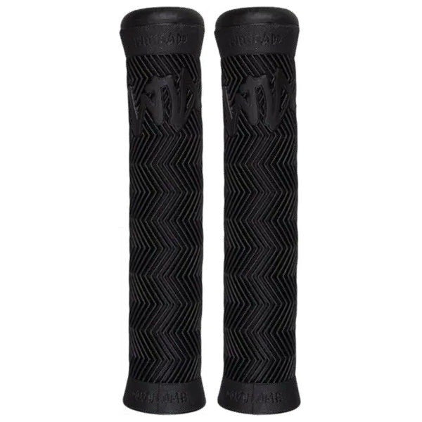 Volume team grips Flangeless BMX Handlebar Grips black with bar ends