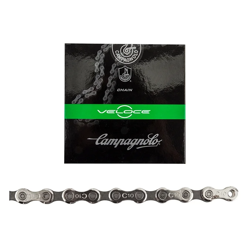 Campagnolo Veloce Bike Chain 10 Speed Road Silver Steel CN11-VLX